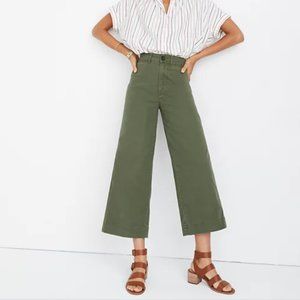 Madewell Emmett Wide-Leg Crop Pants